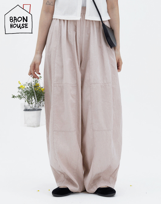 [9천장돌파][BAONHOUSE] Corat summer balloon pants (3color)