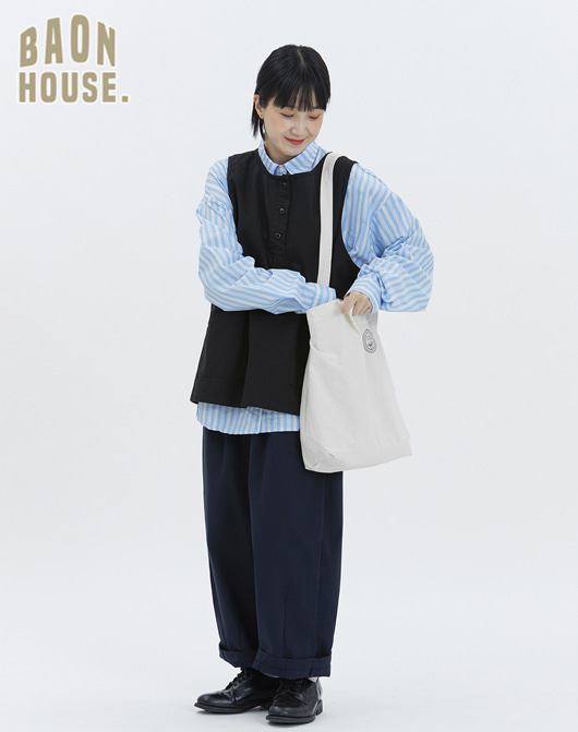 [BAONHOUSE] Coti pocket vest (2color)