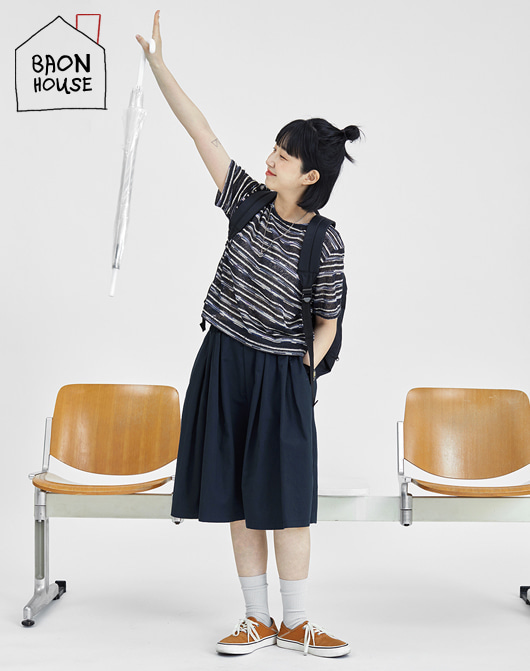 [2천장돌파][BAONHOUSE] Floi stripe knit (2color)