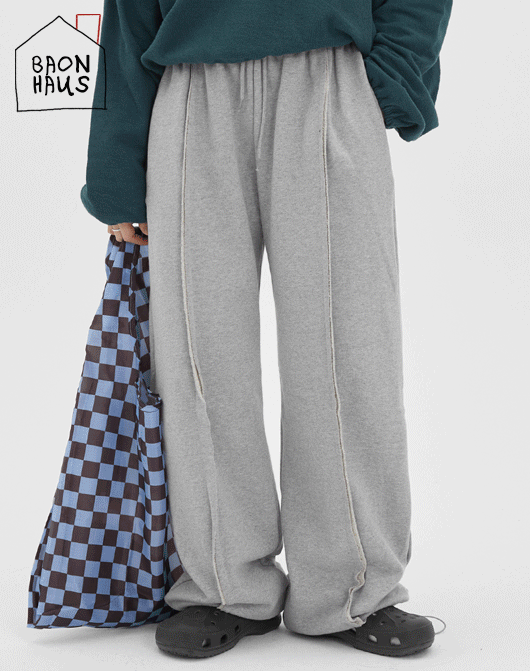[3천장돌파][BAONHOUSE] Wabit string sweat pants (3color)