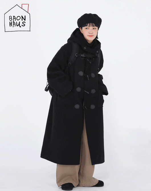 [2만장돌파][BAONHOUSE] Beka hood duffle coat (2color)