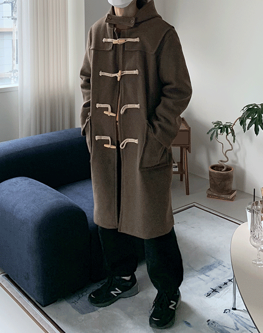 [BOY] 다펫 울 더플 코트 (3color)