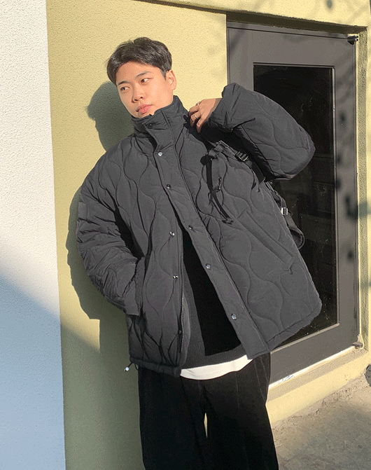 [BOY] 베니비 양털 퀄팅 자켓 (2color)