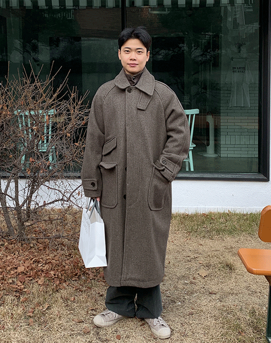 [BOY] 텔미크 울 발마칸 코트 (2color)