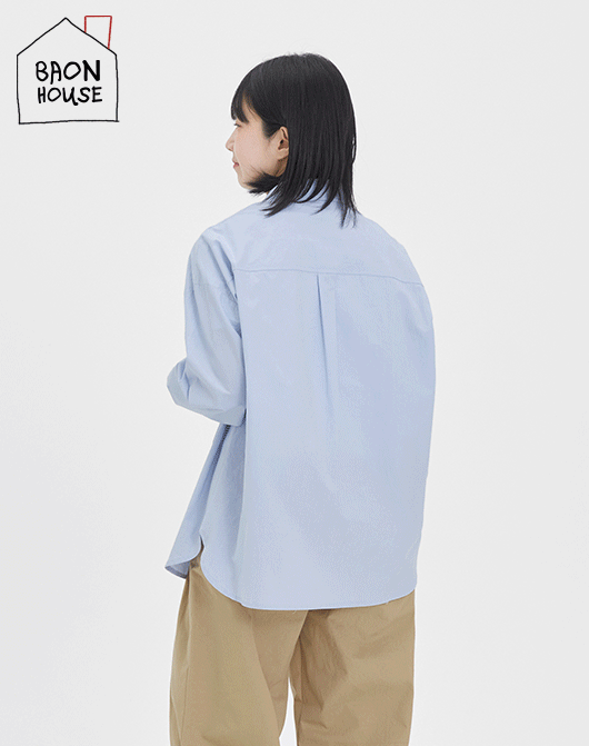 [BAONHOUSE] 키벤 컬러 오버 셔츠 (2color)