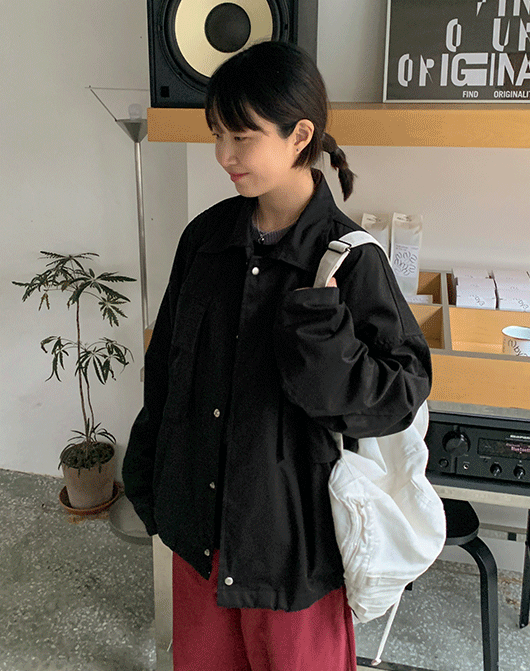 [unsiex] 킨호 포켓 카라 야상 자켓 (4color)